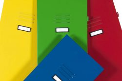 ante colorate armadietti